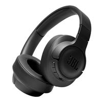 JBL Tune 760NC Active Noise Cancelling Wireless Bluetooth Over Ear Headphones - Black