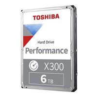 Toshiba X300 Performance and Gaming 6TB 7200RPM SATA III 6Gb/s 3.5&quot; Internal Hard Drive