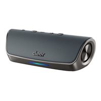 Cleer Audio Stage Wireless Portable Bluetooth Speaker - Gray