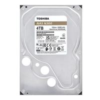 Toshiba N300 4TB 7200RPM SATA III 6Gb/s 3.5" Internal NAS CMR...