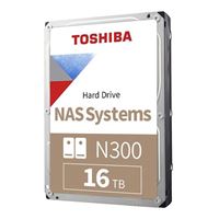 Toshiba N300 16TB 7200 RPM SATA III 6Gb/s 3.5&quot; Internal NAS CMR Hard Drive