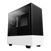  H510 Flow Tempered Glass ATX Mid-Tower Computer Case - White