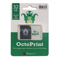 Octoprint 32gb Micro SD Card - 3D print monitoring and controlling