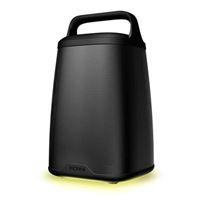 ION Audio Acadia Waterproof Bluetooth Enabled Portable Stereo Speaker With 360 Degree Sound - Black