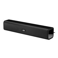 Adesso Xtream S5 USB Speaker Bar - Black