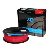 Inland 1.75mm PLA+ 3D Printer Filament 1.0 kg (2.2 lbs.) Spool - Raspberry Red