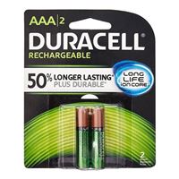 Duracell Rechargeable AAA Batteries - 2 Count