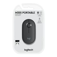 Logitech Portable Wireless Mouse M355 - Graphite