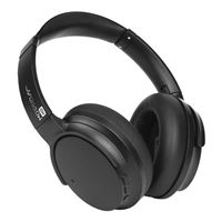 Morpheus 360 Krave HP7850HD Active Noise Canceling Bluetooth Wireless Over-Ear Headphones - Black