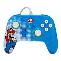 Power A Enhanced Wired Controller for Nintendo Switch - Mario Pop Art
