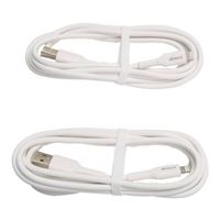 Inland 6ft Lightning to USB Cable - White 2 Pack