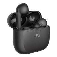 Ausounds AU-Frequency Active Noise Canceling True Wireless Bluetooth Earbuds - Black