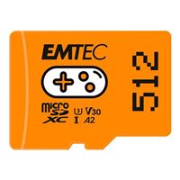 Emtec International 512GB EMTEC GAMING microSDXC Card Class 10 UHS-I U3 V30 A2