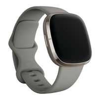 FitBit Sense Smartwatch - Sage/ Silver Stainless Steel