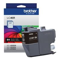 Brother LC401BK Standard Yield Black Ink Cartridge