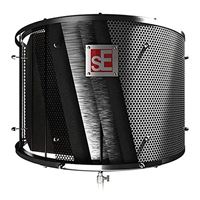 sE Electronics Reflection Filter PRO Portable Acoustic Treatment Filter - Black