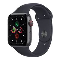 Apple Watch SE GPS Cellular 44mm Space Gray Aluminum Case - Midnight Sport Band