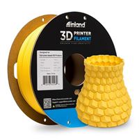 Inland Matte PLA Filament 1.75mm Matte Yellow 3D Printer Filament, 1kg Spool