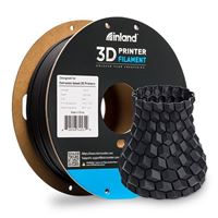 Inland Matte PLA Filament 1.75mm Matte Black 3D Printer Filament, 1kg Spool