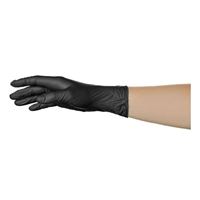 Jeg & Sons Vinyl Gloves, Multifunction, Kitchen Gloves, All-Purpose Latex Free, Powder Free - Black - Box of 100 Gloves (Large)