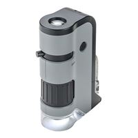 Carson Optical MicroFlip Lighted Pocket Microscope