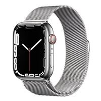 Apple Watch Series 7 GPS Cellular, 45mm Silver Stainless Steel