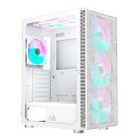 Montech X3 Mesh Tempered Glass ATX Mid-Tower Computer Case - White