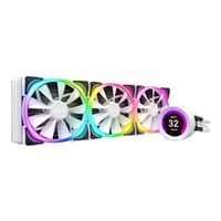 NZXT Z73 RGB 360mm AIO Water Cooling Kit - White