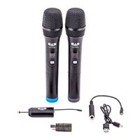 CAD Audio GXLD2QM Digital Frequency Agile Dual Channel Wireless Microphone system