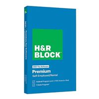 Block Financial Software H&R Block Tax Software Premium 2021