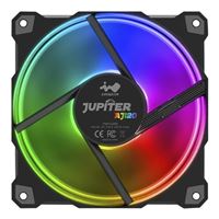 Inwin Jupiter AJ120 RGB Sleeve Bearing 120mm Case Fan - Triple Pack