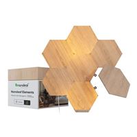 Nanoleaf Elements Wood Look Smarter Kit - 7 panels