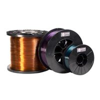 IC3D 1.75mm Translucent Cherry Recycled PETG 3D Printer Filament - 1kg Spool (2.2 lbs.)