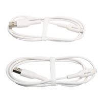 Inland 3ft Lightning to USB Cable - White 2 Pack