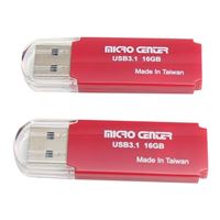 Micro Center 16GB SuperSpeed USB 3.1 (Gen 1) Flash Drive - 2 Pack