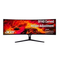 Acer SBMIIIPHX EI491CR 49&quot; Dual Full HD (3840 x 1080) 144Hz Ultrawide Curved Screen Monitor