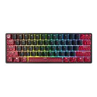Ghost A1 Pewdiepie - Aluminum Wireless Keyboard Black PDP Cherry Blue Switches