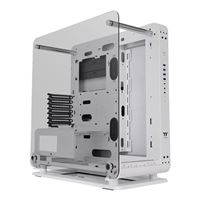 Thermaltake Core P6 Tempered Glass ATX Mid Tower Computer Case - White