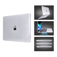 Techprotectus Hard Shell Case with Keyboard Cover and Screen Protector for Apple 13&quot; MacBook Air M1 - Crystal Clear
