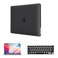 Techprotectus Hard Shell Case with Keyboard Cover and Screen Protector for Apple 13&quot; MacBook Pro - Black
