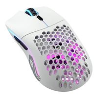 Glorious PC Gaming Race Model O- Minus Wireless Gaming Mouse - Matte White