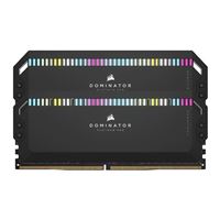 Corsair Dominator Platinum RGB 32GB (2 x 16GB) DDR5-5200 PC5-41600 CL40 Dual Channel Desktop Memory Kit MT32GX5M2B5200C - Black