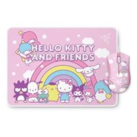 Razer DeathAdder Essential Mouse and Goliathus Medium Mouse Pad Bundle - Hello Kitty and Friends Edition