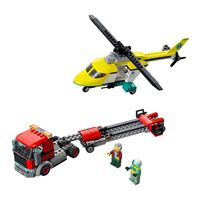 Lego Rescue Helicopter Transport - 60343 (215 Pieces)