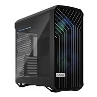 Fractal Design Torrent Tempered Glass ATX Mid-Tower Computer Case - Black