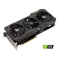 ASUS NVIDIA GeForce RTX 3080 TUF Gaming LHR Overclocked Triple Fan 12GB GDDR6X PCIe 4.0 Graphics Card
