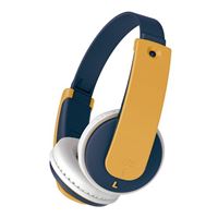 JVC HAKD10WY Wireless Bluetooth Headphones for Kid - Blue/Yellow