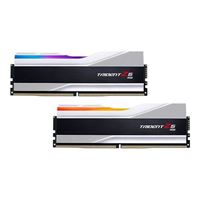 G.Skill Trident Z5 RGB 32GB (2 x 16GB) DDR5-6000 PC5-48000 CL40 Dual Channel Desktop Memory Kit F5-6000J4040F16GX2-TZ5RS - Silver