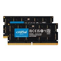 Crucial 32GB 2 x 16GB DDR5-4800 PC5-38400 CL40 Dual Channel Laptop Memory Kit CT2K16G48C40S5
