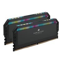 Corsair Dominator Platinum RGB 64GB (2 x 32GB) DDR5-5200 PC5-41600 CL40 Dual Channel Desktop Memory Kit CMT64GX5M2B5200 - Black
